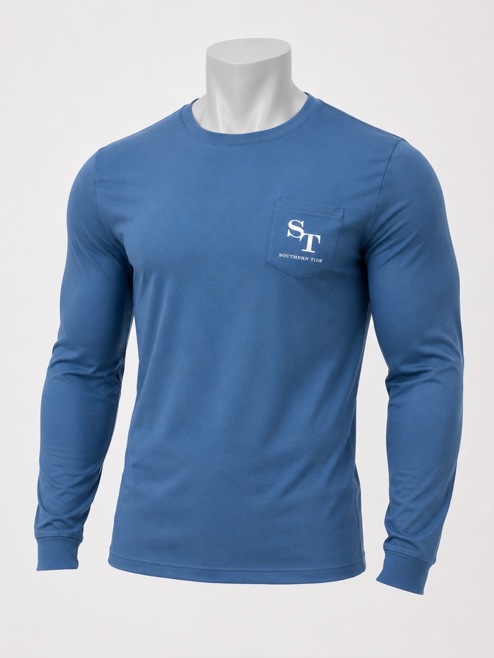 Southern Tide Classic Blue Long Sleeve Tee - XXL Never Been Worn